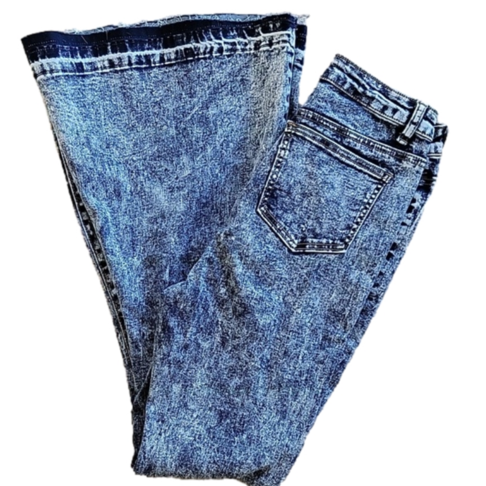 American Bazi Acid Washed Bells Size Small EUC